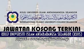 Tentunya kerja kosong ini ditujukan hanya untuk warganegara malaysia sahaja. Jawatan Kosong Di Kolej Universiti Islam Antarabangsa Selangor Kuis 23 January 2018 Kerja Kosong 2020 Jawatan Kosong Kerajaan 2020