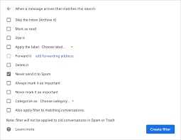 Spamsieve Manual: Turning Off The Gmail Spam Filter