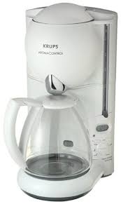 Black And Decker Coffee Pot Replacement White Krups 18071 10cup Aroma Control Coffee Maker With Glass Carafe And Programmable Timer White For More Information Visit Imag Coffee Maker Glass Carafe Krups