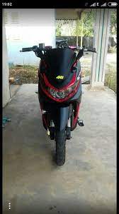 Lalu behel juga dipotong dan terkena repaint menjadi warna. Soul Gt Rasa Nmex Motor