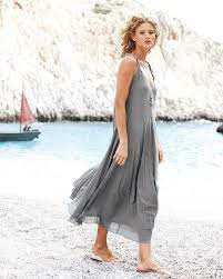 Garnet Hill Cotton Gauze Long Dress Httpghillmez0goop Casual Dresses For Women Cotton Gauze Dress Long Dress