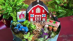 Farmer people figurine home miniature garden ornaments decoration accessories. How To Build A Mini Garden Youtube