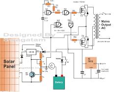 Diy solar panel cell connection diagram solar panel companies stocks diy solar panel cell connection diagram install solar panels on van building solar power system. Simple Solar Inverter Circuits For Students