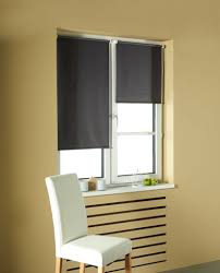 Plissee rollo ohne bohren grau innenrollo mit fuhrungsschiene. Verdunkelungsrollo Padda 80x160 Anthr Danisches Bettenlager