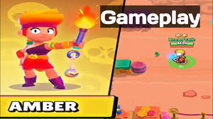 New update brawlstars with lou. New Legendary Amber Gameplay Brawl Stars Amber Gameplay Youtube