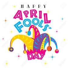 Happy april fools' day, april is a good time for thinking out of the box ~ art by anton k. Happy April Fools Day On A White Isolated Background Stock Photo Picture And Royalty Free Image Image 56406502
