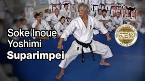 Soke Inoue Yoshimi teaches Suparimpei (kata, bunkai & questions) - Seminar  Italy 2013