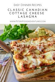 A Classic Lasagne Dinner Favorite With Loads Of Mozzarella Cheese Ragu Cottage Chees Lasagna With Cottage Cheese Classic Lasagna Recipe Quick Lasagna Recipe