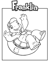 He has a large shell colored yellow and brown. Franklin To Download Franklin Kids Coloring Pages