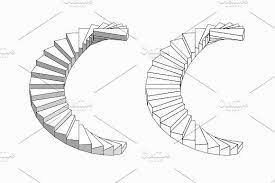Spiral Staircase Vector Ad Spon Staircase Spiral Vector Ai Staircase Halftone Design Staircase Design