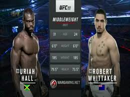 Uriah Hall Vs Robert Whitaker Full Fight Ufc 193 1 Mma Video