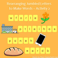 Here are some sentences.if you rearrange the letters in this word, you can spell a new word.let me rearrange the seating so that bob isn't sitting next to his sister. Rearranging Jumbled Letters To Make Words Activity 2