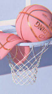 Yna prefers being at home in company of fictional characters from different cinematic universes. Basketball Aesthetic And Pink Image 7795759 On Favim Com