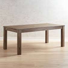 Parsons Truffle Gray 76 Dining Table Whitewash Dining Table Dining Table Dining Room Table