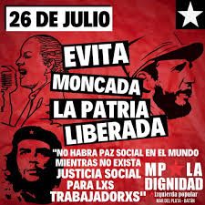 Quedan 158 días para finalizar el año. Nuestramerica Movimiento Popular Mar Del Plata 26 De Julio Una Fecha Profundamente Revolucionaria Recordamos Hoy El Asalto Al Cuartel Moncada En Santiago De Cuba 1953 Y El Pase A La