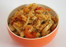 Simple Six Step Recipe For Caribbean Fried Sauteed Salt Fish Recipe Salt Fish Recipe Caribbean Recipes Herring Recipes