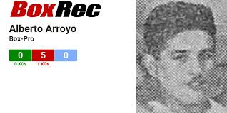 BoxRec: Alberto Arroyo