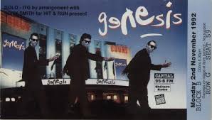 It was their last studio album featuring vocalist/drummer phil collins, who would leave we can't dance was genesis' first studio album in five years, following the international success of invisible touch in 1986. Genesis We Can T Dance Ticket Stub Uk Tour Programme Tour Programme We Can T Dance Ticket Stub Genesis Tour Programme Volkswagon