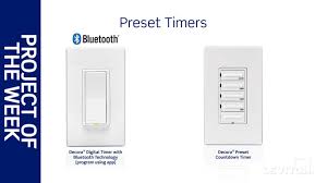 Automate Your Lights With A Leviton Timer Switch Project Of The Week Series Youtube