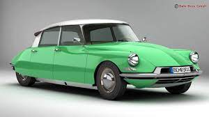 Citroen Ds 19 3d Model Ad Ds Citroen Model Citroen Ds 19 Citroen Ds Citroen