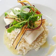 Fletan Roti Risotto Et Beurre Blanc Menubistronomique Fletan Risotto Food Foodista Pornfood Cuisine Yummy Cooking