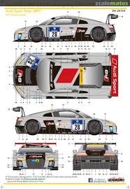 Markings audi r8 audi r8 lms gt3 blancpain endurance series. Audi R8 Lms Gt3 Nurburgring 24h 2015 Sk Decals Sk 24104 2020