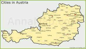 Click the map and drag to move the map around. Austria Cities Map Cities And Towns In Austria Annamap Com