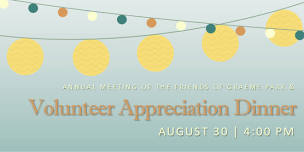 Annual Meeting & Volunteer Appreciation Dinner