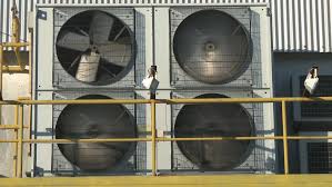 Industrial Air Conditioning Conditioner Stock Footage Video 100 Royalty Free 4868837 Shutterstock