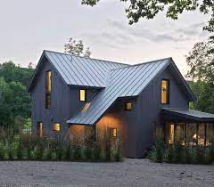 Modern farmhouse exterior paint colors 2021. Modern Roof Lake Houses Exterior House Exterior House Colors