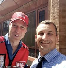 Prince William goes undercover as a Big Issue in Westminster