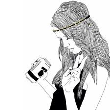 Noir Dessin Fille Grunge Tumblr Dessin Noir Et Blanc Dessins De Fille Dessin De Fille