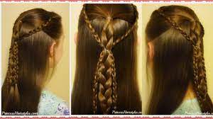 Quick And Easy Hairstyle For School Simple Gathered Braids Tutorial Youtube Hairstyles For School Girls Hairstyles Easy Hair Styles