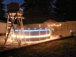 How To Winterize Above Ground Pool Step By Step Tags Above Ground Pool Ideas Abov Pool Landscaping Above Ground Pool Landscaping Backyard Pool Landscaping