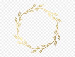 Download Gold Leaf Border Png Clipart 5746842 Pinclipart