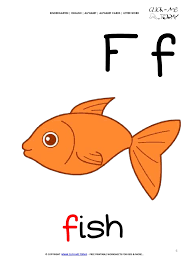 Learn how to write a professional letter of appreciation. English Alphabet Cards Letter Word F