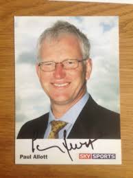Set of 4 Signed Sky Sports Commentator Cards