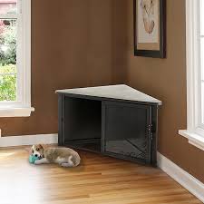 Hello folks thanks for joining me on another build video in this one i am building a bed for our newest family member tango. Richell Accent Corner Table Pet Crate In Antique Bronze Bed Bath Beyond