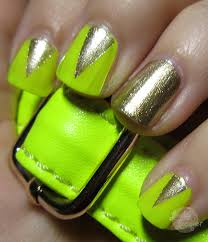 neon yellow gold nails nails gold nails sparkle nails