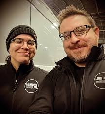 We had the honor of providing projection mapping support for AURORA  Biennial 2024: FuturePresentPast! @dallasaurora 30 projectors across a  dozen installations, synced and timed to show content at the right times all