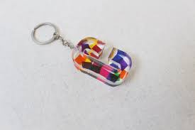 Porte Cles Personnalise Lettre En Resine Porte Cles Initiale Porte Cle Prenom Breloque Personnalisee Resi Porte Cle Porte Cle Personnalise Porte Cle Prenom