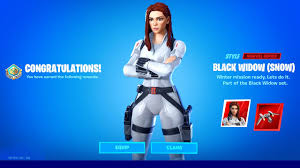 The one time black widow stepped into the spotlight was at the end of captain america: Claim Black Widow Free Skin Now Black Widow Cup Fortnite Battle Royale Youtube