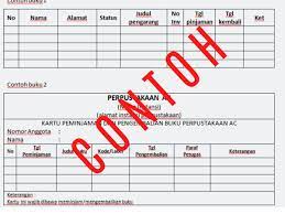 Download contoh buku kunjungan,yang mungkin anda butuhkan saat ini,maka tepat sekali mengunjungi blog kami karena dalam kali ini kami akan memudahkan anda semua dalam mencari tentang contoh daftar pengunjung perpustakaan sekolah dan contoh format daftar hadir. Contoh Buku Peminjaman Perpustakaan Download Buku Deepublish