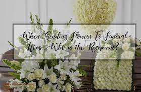 A personalized note can be included on the blank i appreciate the sympathy card, note, and flowers you sent when person's name passed away. When Sending Flowers To Funeral Home Who Is The Recipient Flower Delivery Singapore