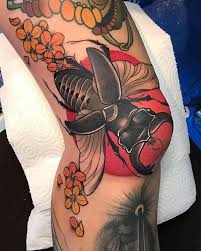 Beetle On The Knee I Did Last Saturday During Montreux The meaning of beetle tattoo designs. knee i did last saturday during montreux