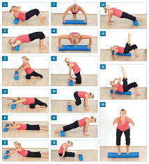 Guide to foam rolling foam rolling is a soft tissue therapy technique that can help improve an exercising makes compensation worse it's important to understand that compensation negatively foam roller (styrofoam) tennis ball massage ball foam roller (padded pvc tube) rolling stick. Foam Roller Body Blast This Looks Like A Great Home Workout I Bought The Roller For Stretching But Hardly Ever U Roller Workout Pilates Roller Foam Roller