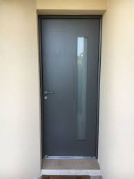 Fourniture Et Pose D Une Porte D Entree Alu Modele Albe De Chez Bel M Porte Entree Alu Porte Entree Vitree Entree