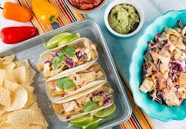 Classic battered alaska pollock taco (available in baja, southwest, or sweet chili). Pollock Fish Tacos With Spicy Cole Slaw