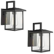 Emliviar Outdoor Lights Wall Mount 2 Pack Exterior Light Fixtures Best Offer Backyardequip Com Exterior Light Fixtures Exterior Wall Light Porch Light Fixtures