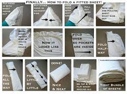 It doesn't really matter whether you fold it in half lengthwise or widthwise here, just make sure the seams align. A Collection Of Diagrams On How To Fold A Fitted Sheet Album On Imgur